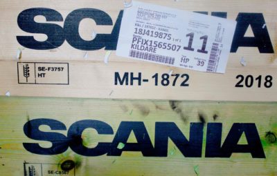 Scania parts box
