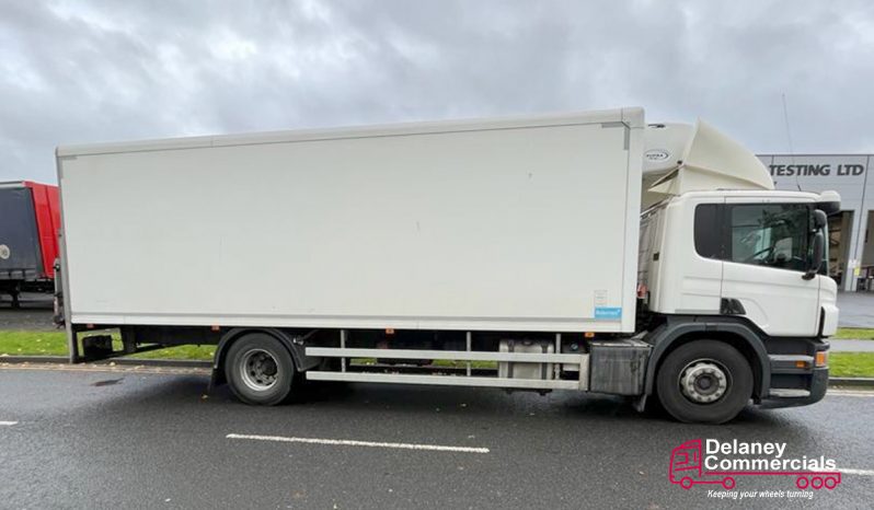 2016 Scania P250  refrigerated box with tail lift. full