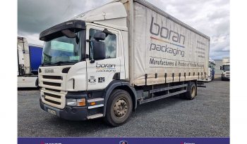 2008 Scania P270 4×2 Curtainsider for sale or export full