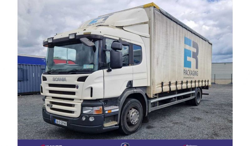 2008 Scania P230 4×2 Curtainsider for trade/export full