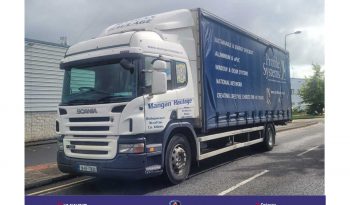2010 Scania P320 4×2 curtainside for sale or export full