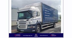 2010 Scania P320 4×2 curtainside for sale or export