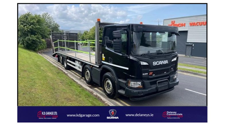 2022 Scania P410 B8x4*6 NA XT beavertail for sale full