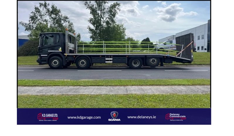 2022 Scania P410 B8x4*6 NA XT beavertail for sale full