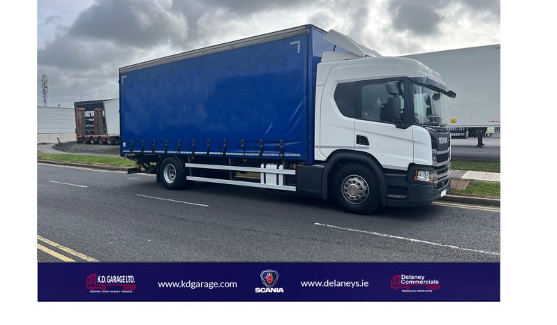 2018 Scania P250 Curtainside for sale full