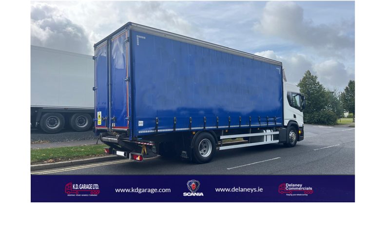 2018 Scania P250 Curtainside for sale full
