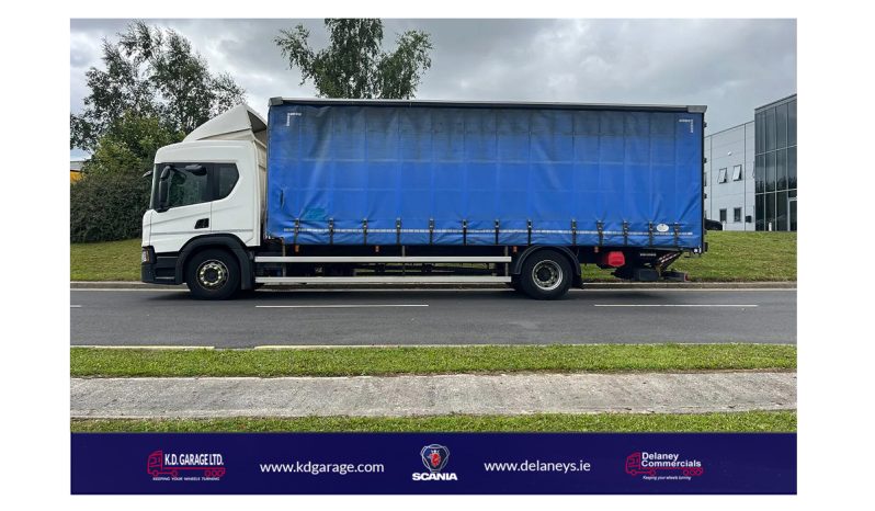 2019 Scania P250 4×2 Curtainsider For sale. full