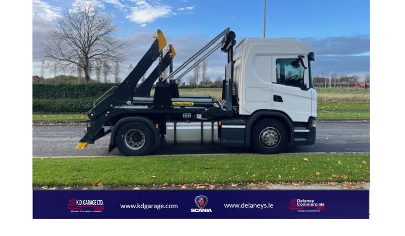 2019 Scania G410 4×2 Skip Loader for sale full